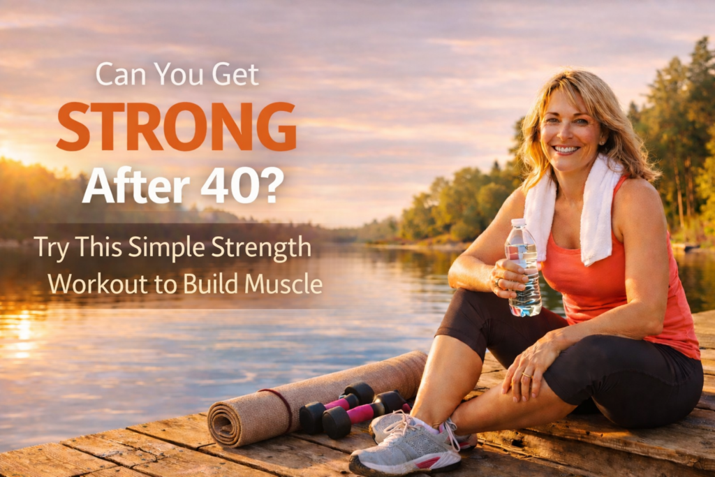 beginner strength training routine over 40 workout