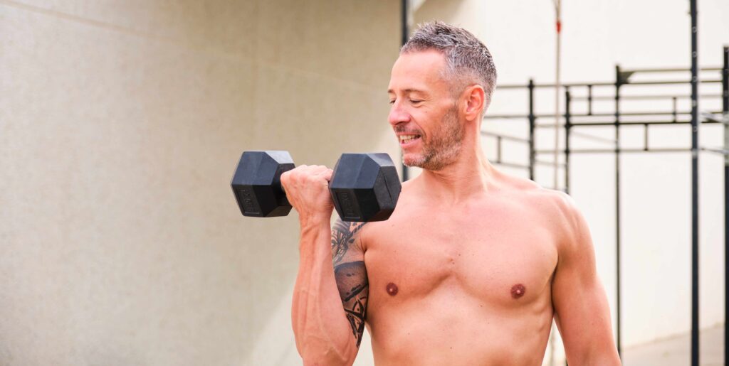 dumbbell workout for beginners over 40 at home fitness routine